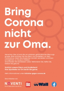 Avantgarde setzt Corona-Aufklärungskampagne für Noventi-Initiative um - Die Motive der neugegründeten Initiative stellen Verhaltensweisen und Schutzmaßnahmen in den Fokus (Foto: Noventi)